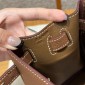 Hermes Kelly 25 / 28  in togo leather-Brown