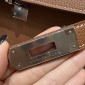 Hermes Kelly 25 / 28  in togo leather-Brown