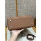 Hermes Kelly 25 / 28  in togo leather-Brown