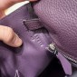 Hermes Kelly 25 / 28  in togo leather-Cassis