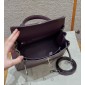 Hermes Kelly 25 / 28  in togo leather-Cassis