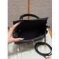 Hermes Kelly 25 / 28  in togo leather-Black