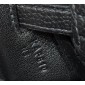 Hermes Kelly 25 / 28  in togo leather-Black