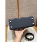 Hermes Kelly 25 / 28  in Epsom Leather-bleu indigo
