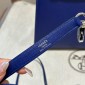 Hermes Kelly 25 / 28  in Epsom Leather-Blue electric