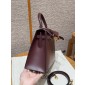 Hermes Kelly 25 / 28  in Box Leather-Rouge H