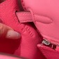 Hermes Kelly 25 / 28  in Swift Leather-Rose lipstick
