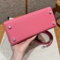 Hermes Kelly 25 / 28  in Swift Leather-Rose lipstick