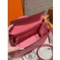 Hermes Kelly 25 / 28  in Swift Leather-Rose lipstick
