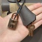 Hermes Kelly 25 / 28  in Epsom Leather-Etain