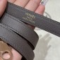 Hermes Kelly 25 / 28  in Epsom Leather-Etain