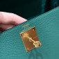Hermes Kelly 25 / 28  in Epsom Leather-Makachite