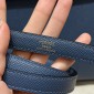 Hermes Kelly 25 / 28  in Epsom Leather-Blue agate