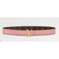 M0321W LV Initiales 30mm Reversible Belt