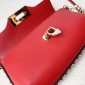 Valentino Rockstud Brushed Calfskin Shoulder Bag 