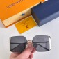 Z1994 LV Moon Metal Square Sunglasses